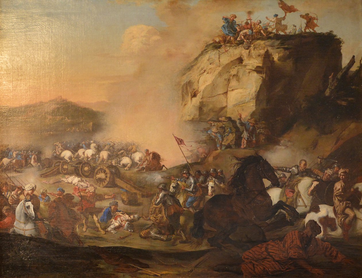 Kamp mot tyrkerne av Andrea di Leone