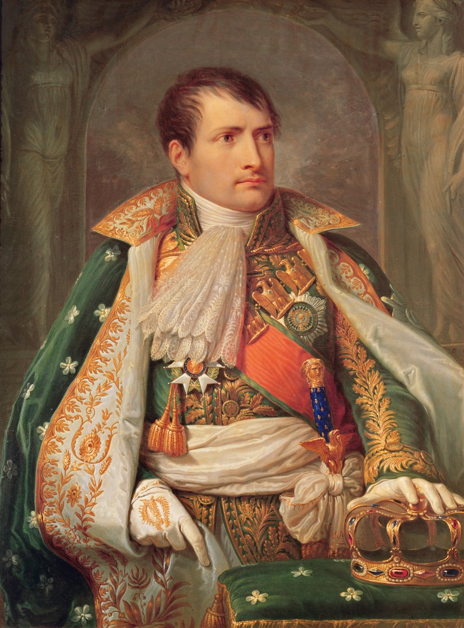 Napoleon I (1769-1821) konge av Italia, ca. 1805-10 av Andrea the Elder Appiani