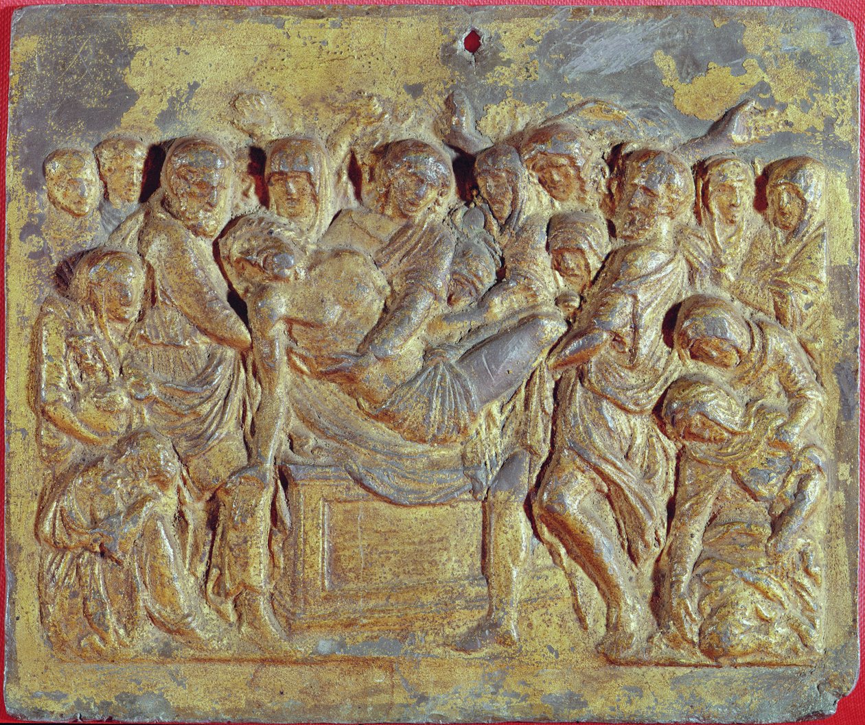 Nedstigningen fra korset (bronse) av Andrea Riccio