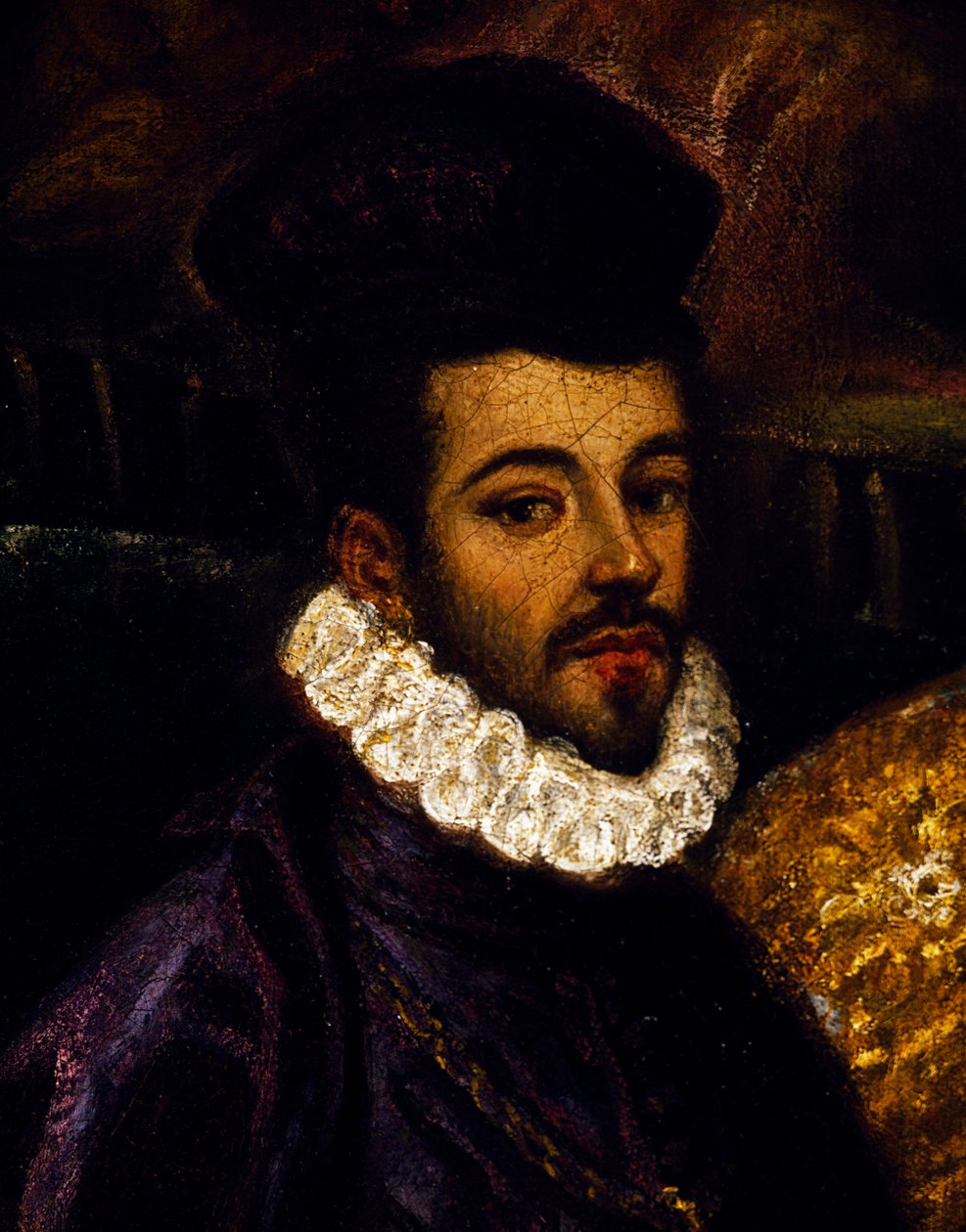 Portrett av Henrik III av Frankrike, konge av Polen (maleri) av Andrea (1539 1614) Vicentino