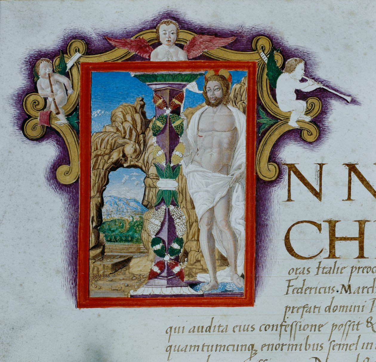 oppstandelse av Andrea (school of) Mantegna