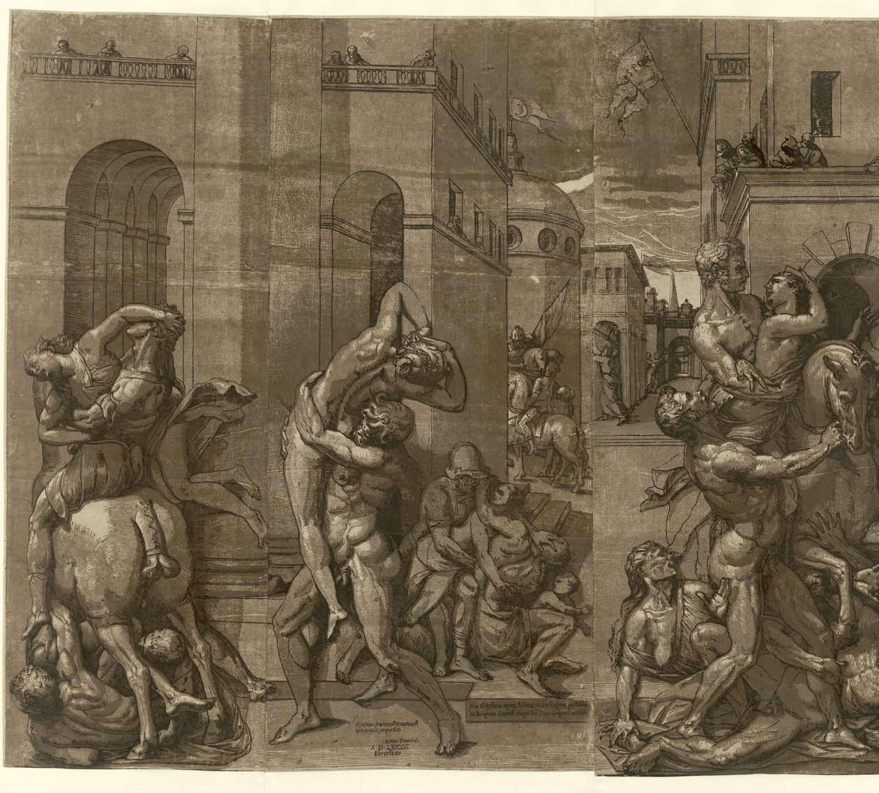 Sabine Virgin Robbery av Andrea Andreani