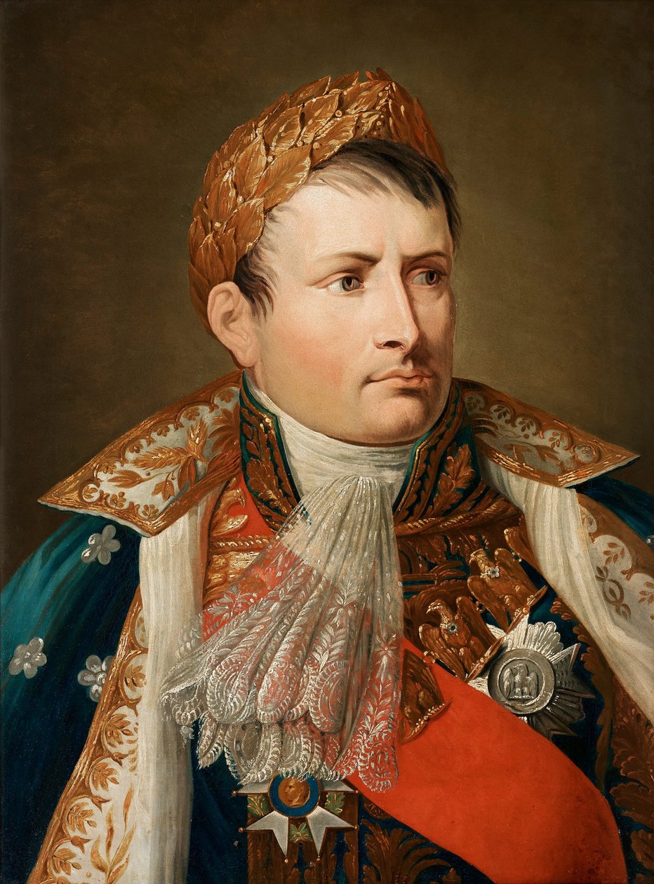 Portrett av keiser Napoléon I Bonaparte 1769-1821 av Andrea Appiani