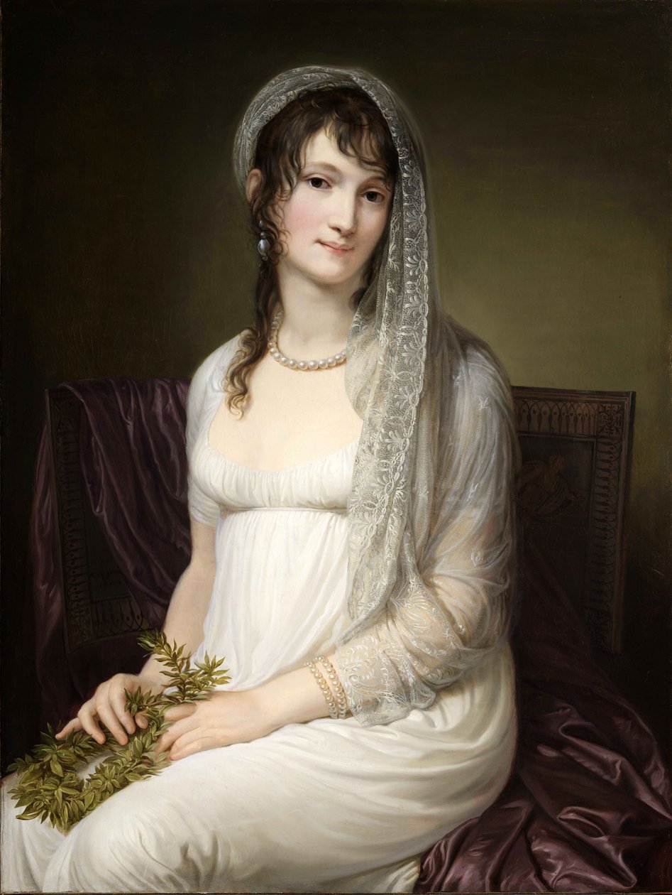 Portrett av Francesca Fannie Lechi 1773-1806, ca 1803. av Andrea Appiani