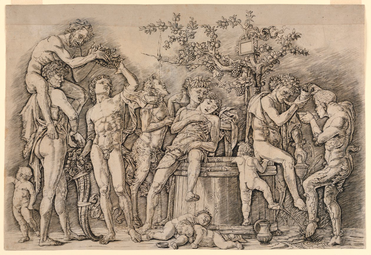 bachchanal av Andrea Mantegna
