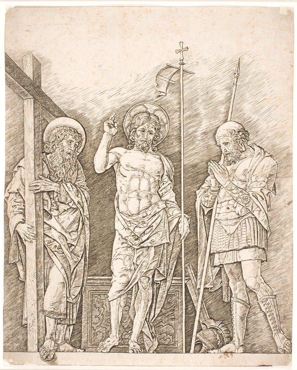 Den oppstandne Kristus av Andrea Mantegna