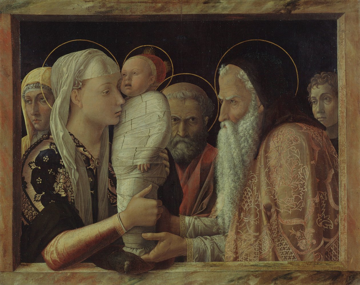 Fremstillingen av Kristus i tempelet av Andrea Mantegna