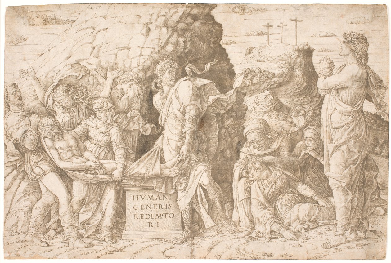 Begravelsen av Andrea Mantegna