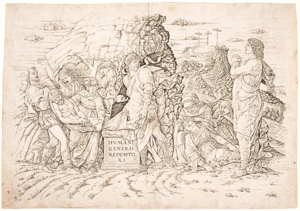 Begravelsen av Andrea Mantegna