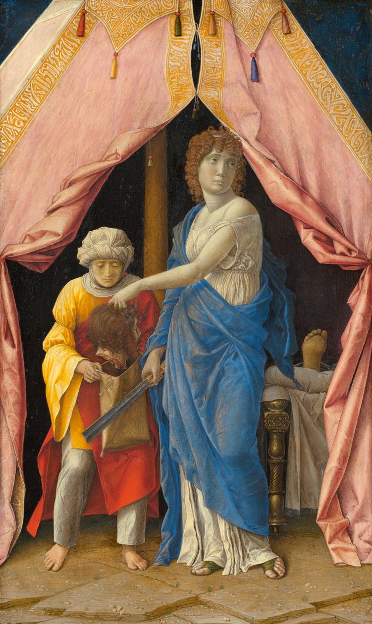 Judith med hodet av Holofernes, ca. 14951500 av Andrea Mantegna
