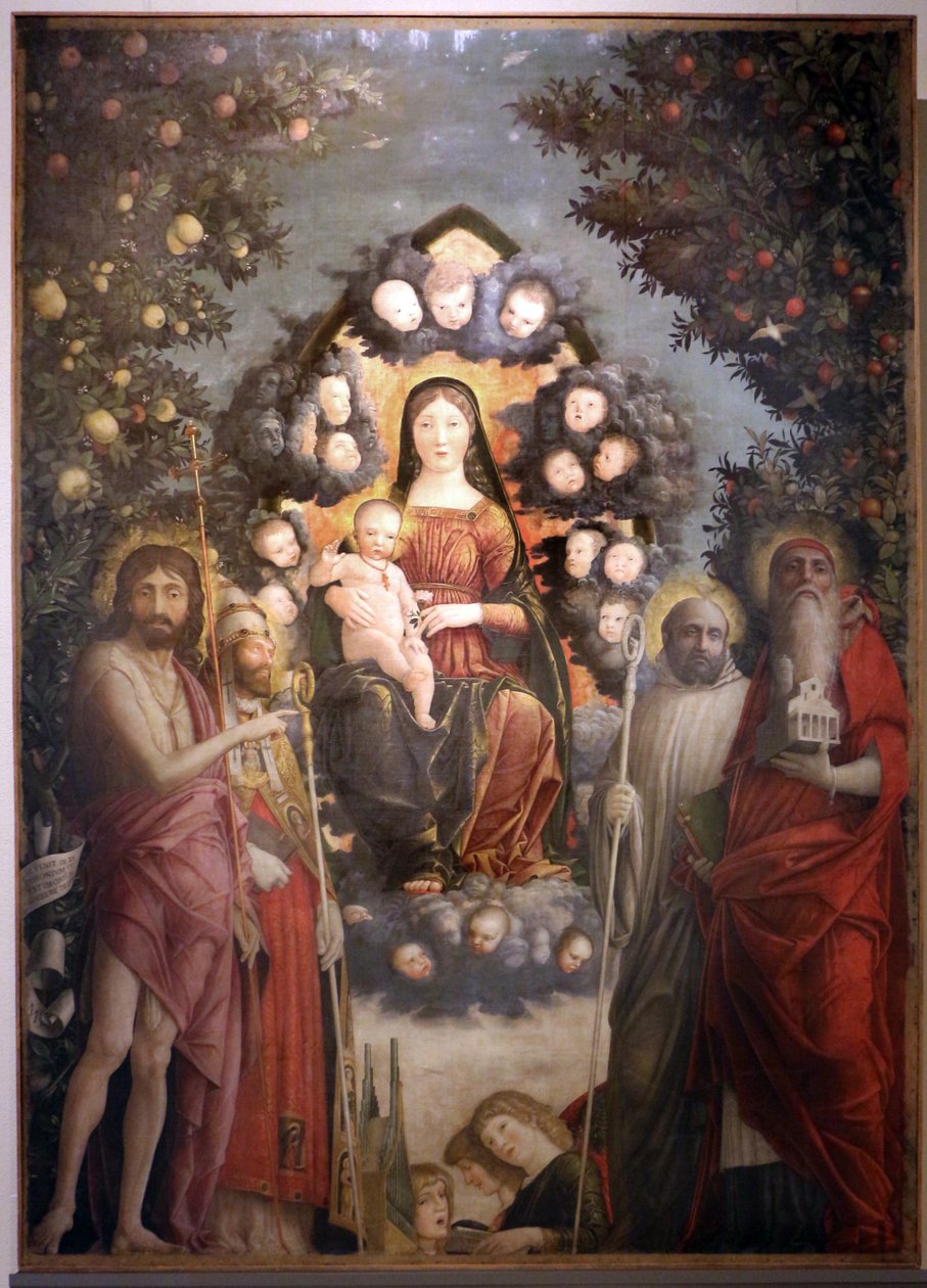 Madonna Trivulzio av Andrea Mantegna