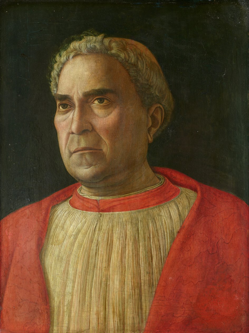 Portrett av kardinal Lodovico Trevisan av Andrea Mantegna