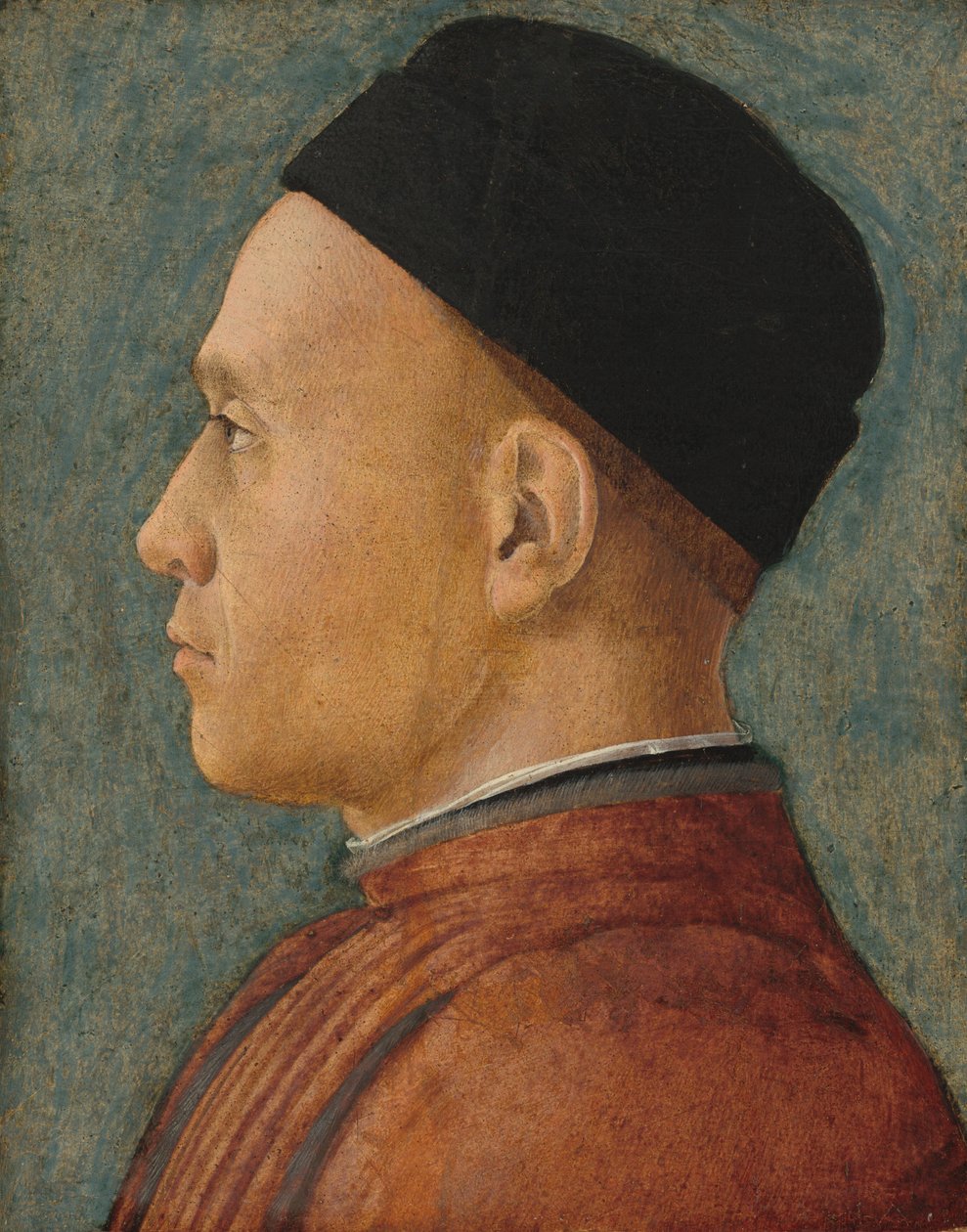 Portrett av en mann av Andrea Mantegna