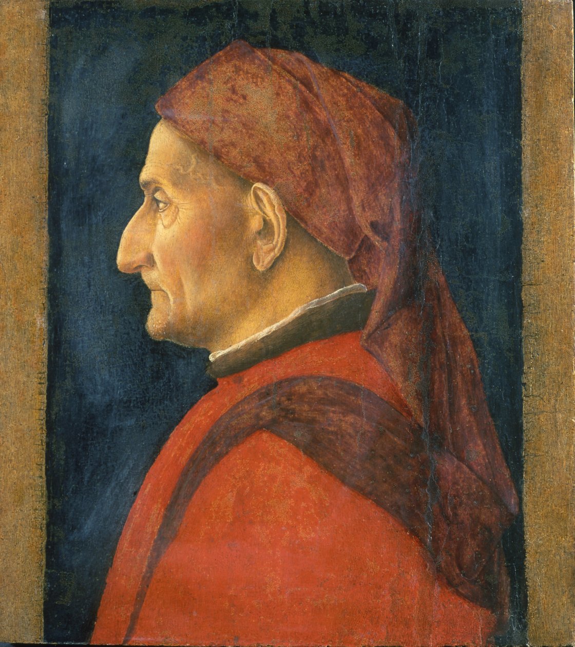 Portrett av en mann, 1450 av Andrea Mantegna