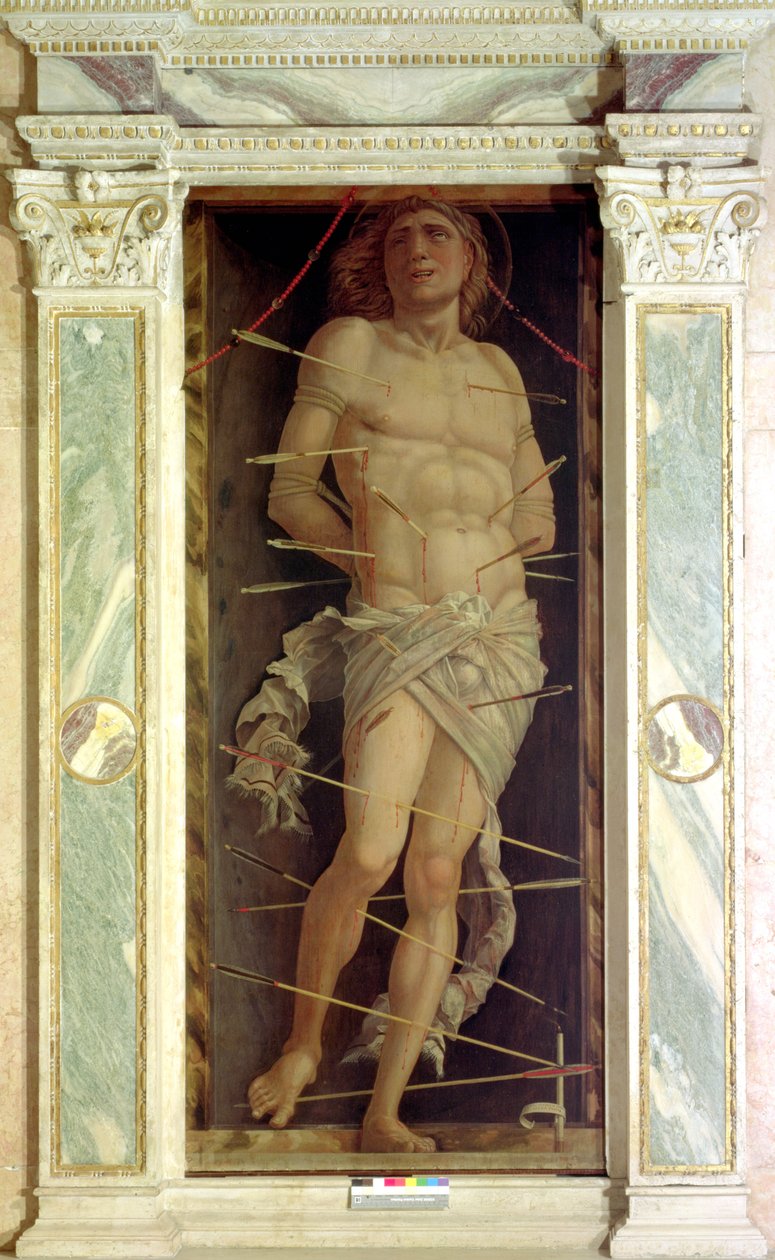 St. Sebastian av Andrea Mantegna