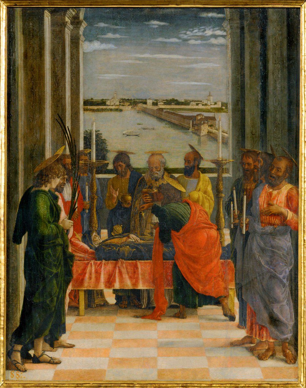 Jomfru Marias død av Andrea Mantegna