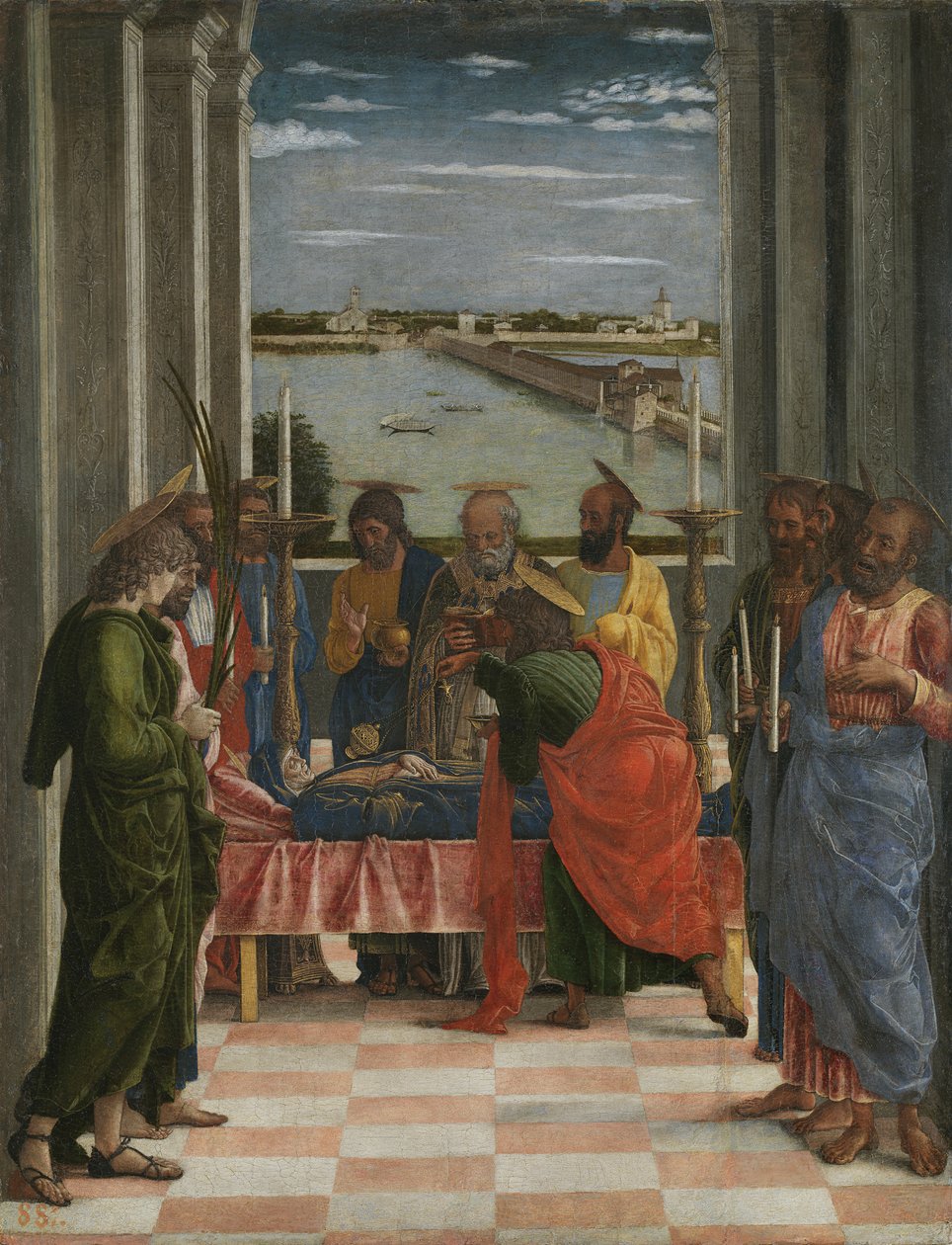 Jomfruens død av Andrea Mantegna