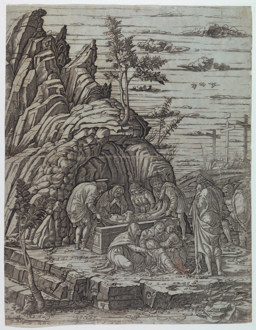 Gravleggingen av Andrea Mantegna
