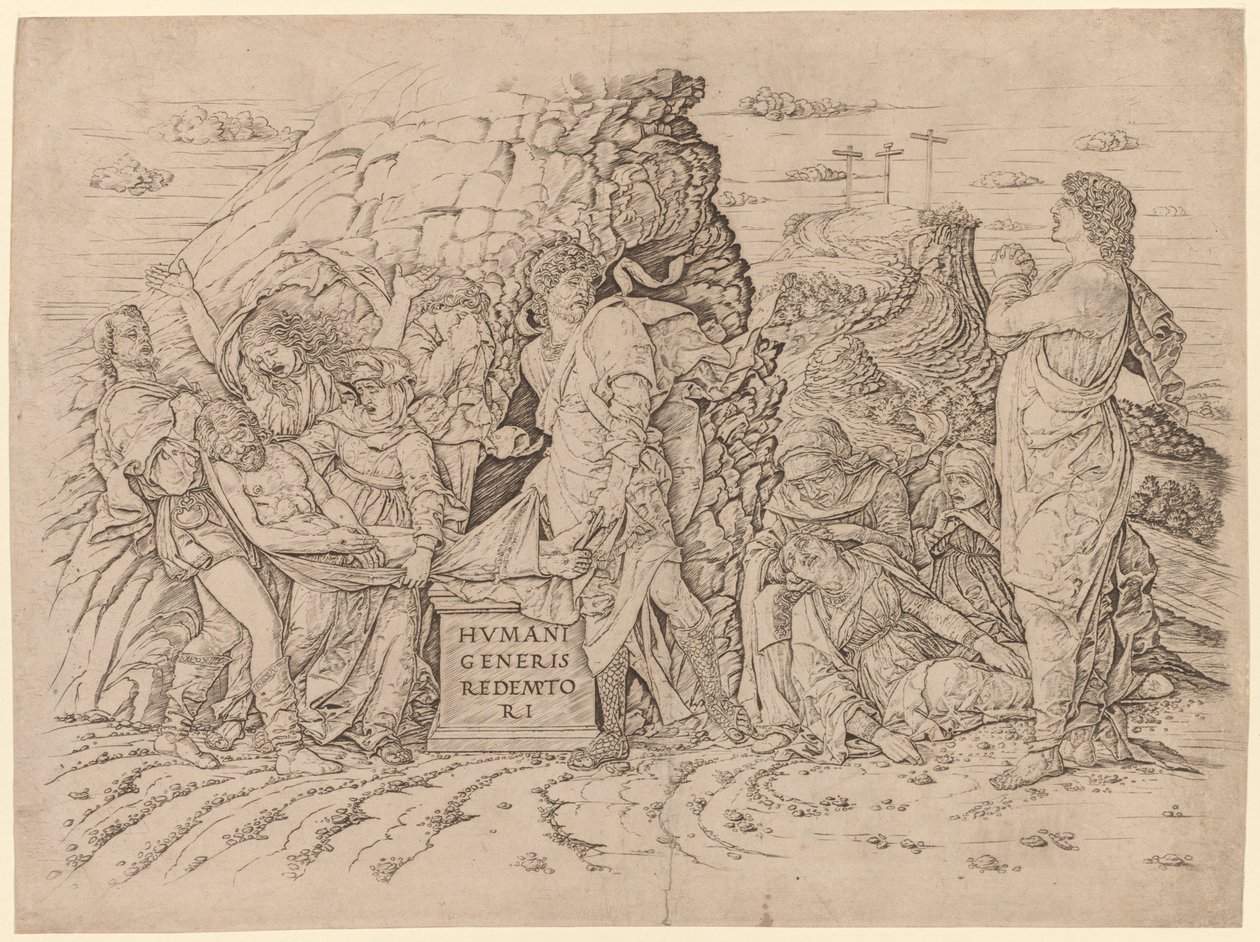 Gravleggingen av Andrea Mantegna