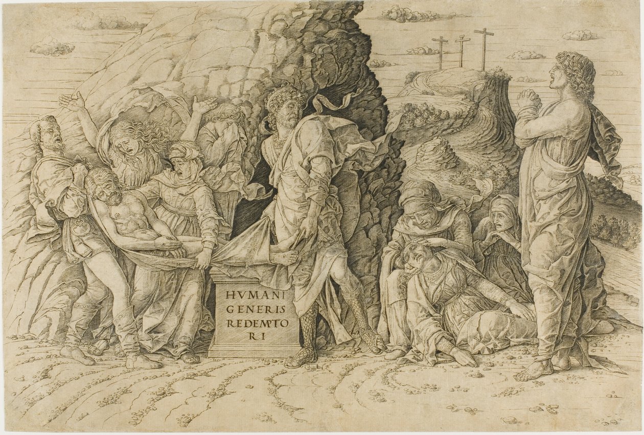 Gravleggingen av Andrea Mantegna