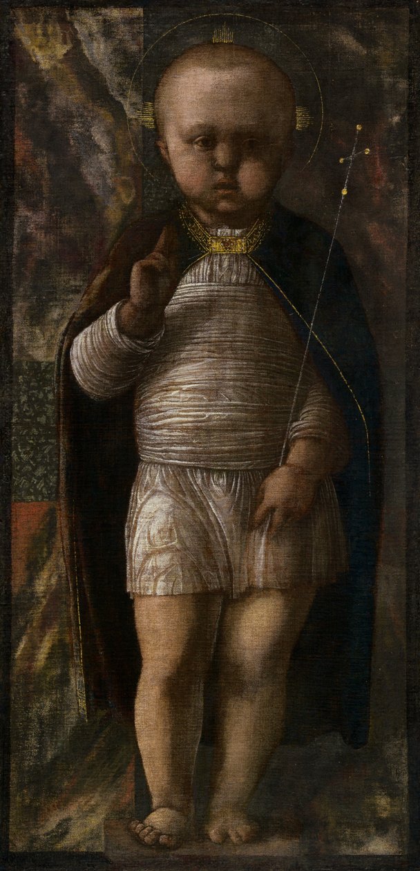 The Infant Savior, c.1460 (tempera on canvas)   1427168   no       norwegian Successfully Translated  Original: Illustration til C. Hauch, "Den Elskede" Translat: Illustration til C. Hauch, "Den Elskede" 1282293 no norwegian Successfully Translated Origina av Andrea Mantegna