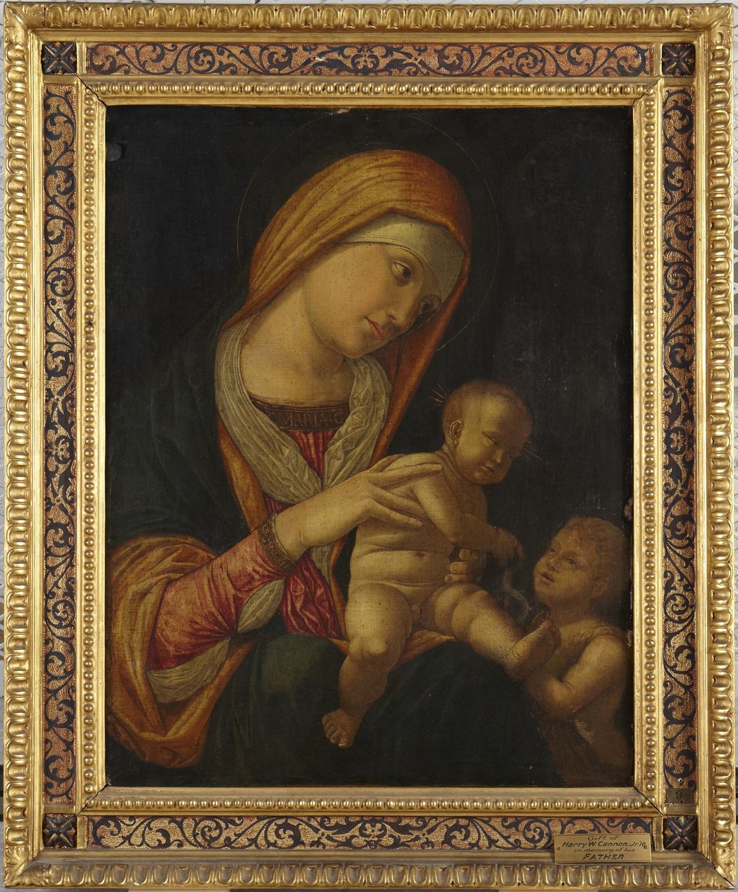 Jomfru Maria med barnet av Andrea Mantegna