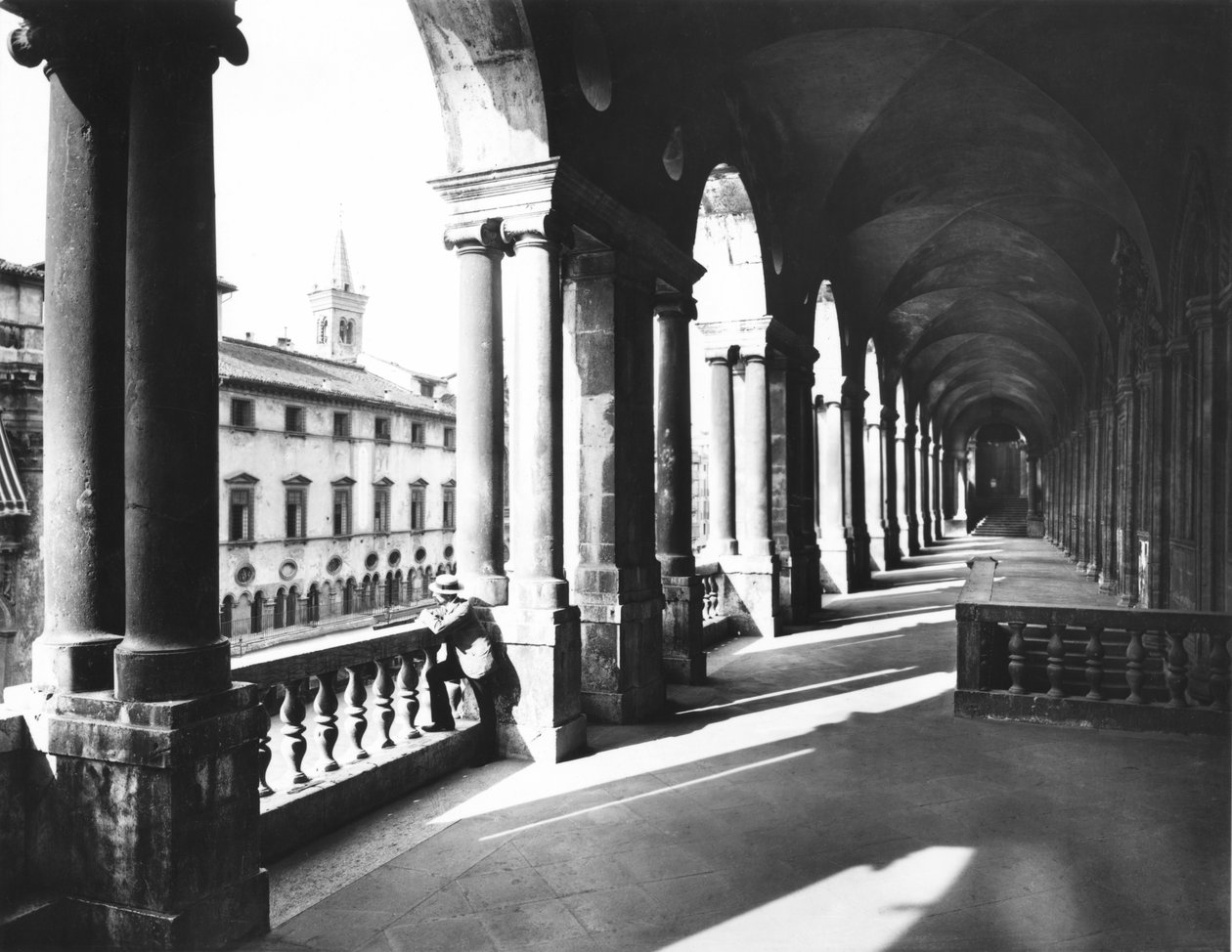 Loggia av Basilica Palladiana, bygget 1549-1614 av Andrea Palladio
