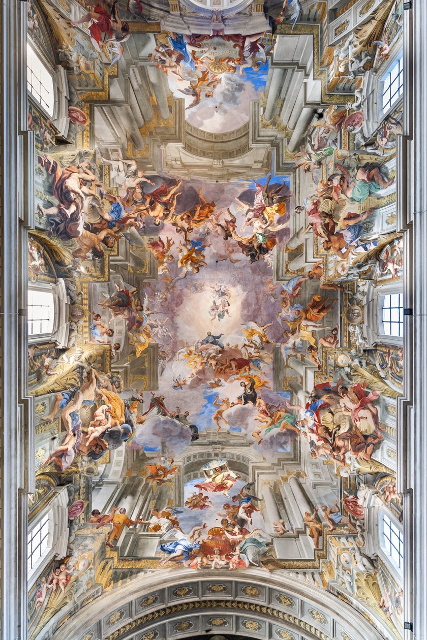 Herlighet av St. Ignatius av Andrea Pozzo