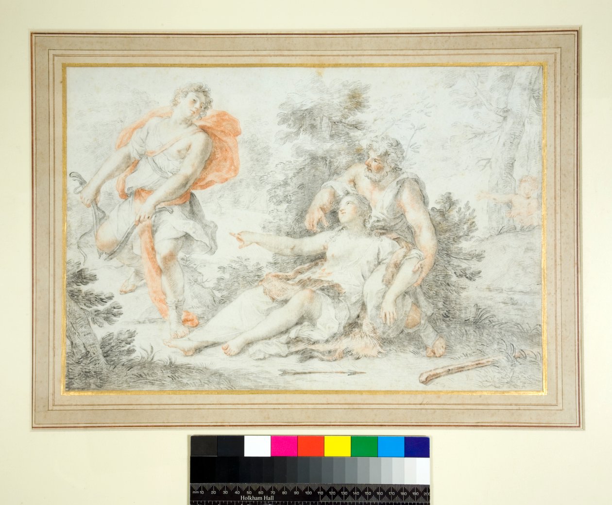 Jupiter og Diana, av Andrea Procaccini
