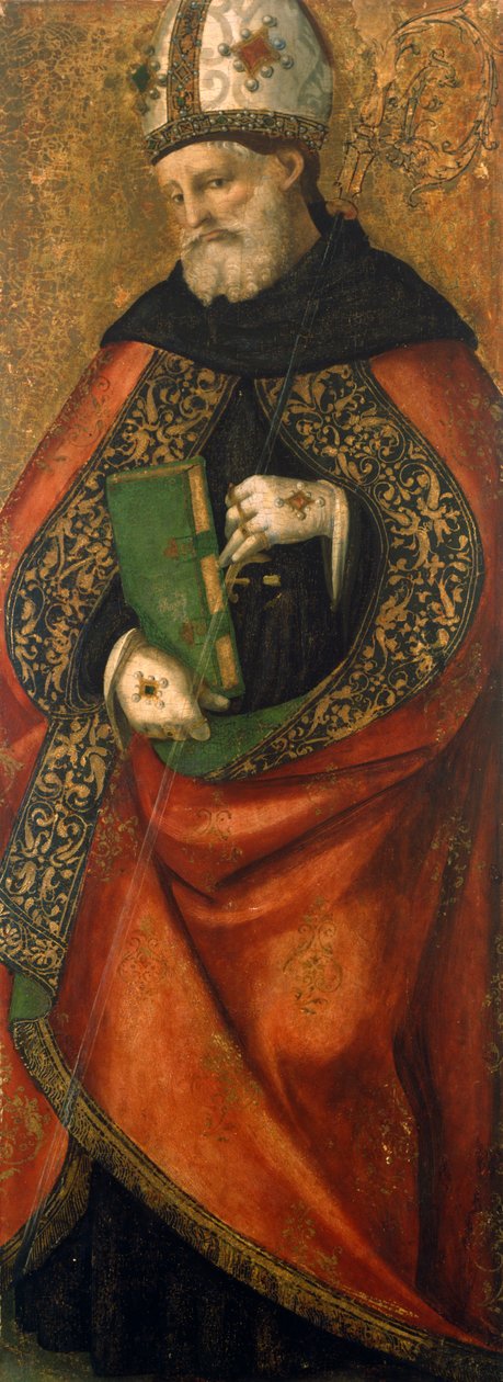 St Augustine av Andrea Sabatini