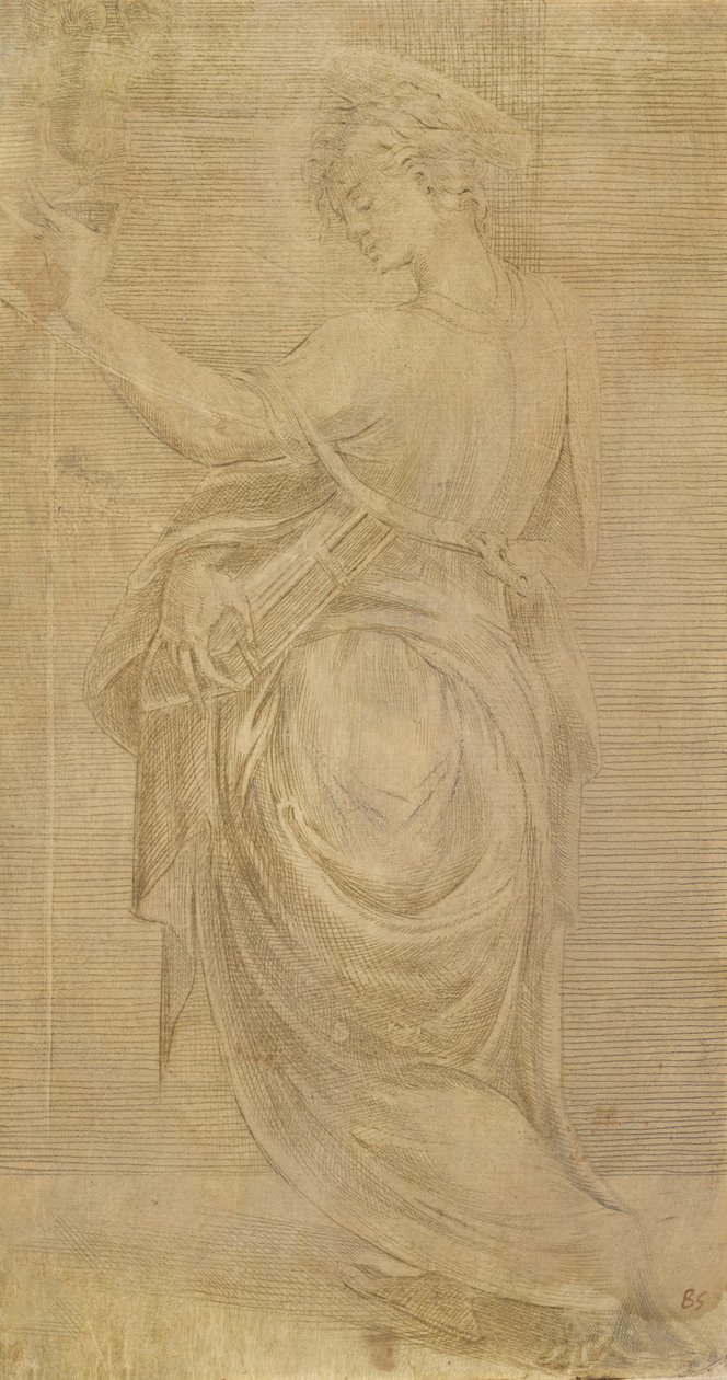 Evangelisten Johannes. av Andrea Schiavone