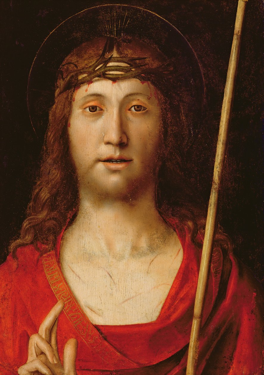 Ecce Homo (olje på panel) av Andrea Solario