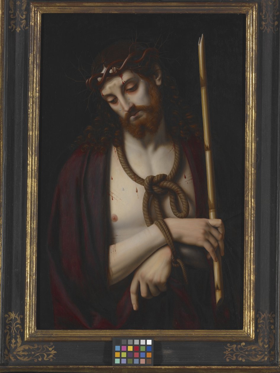Ecce Homo (olje på tre) av Andrea Solario