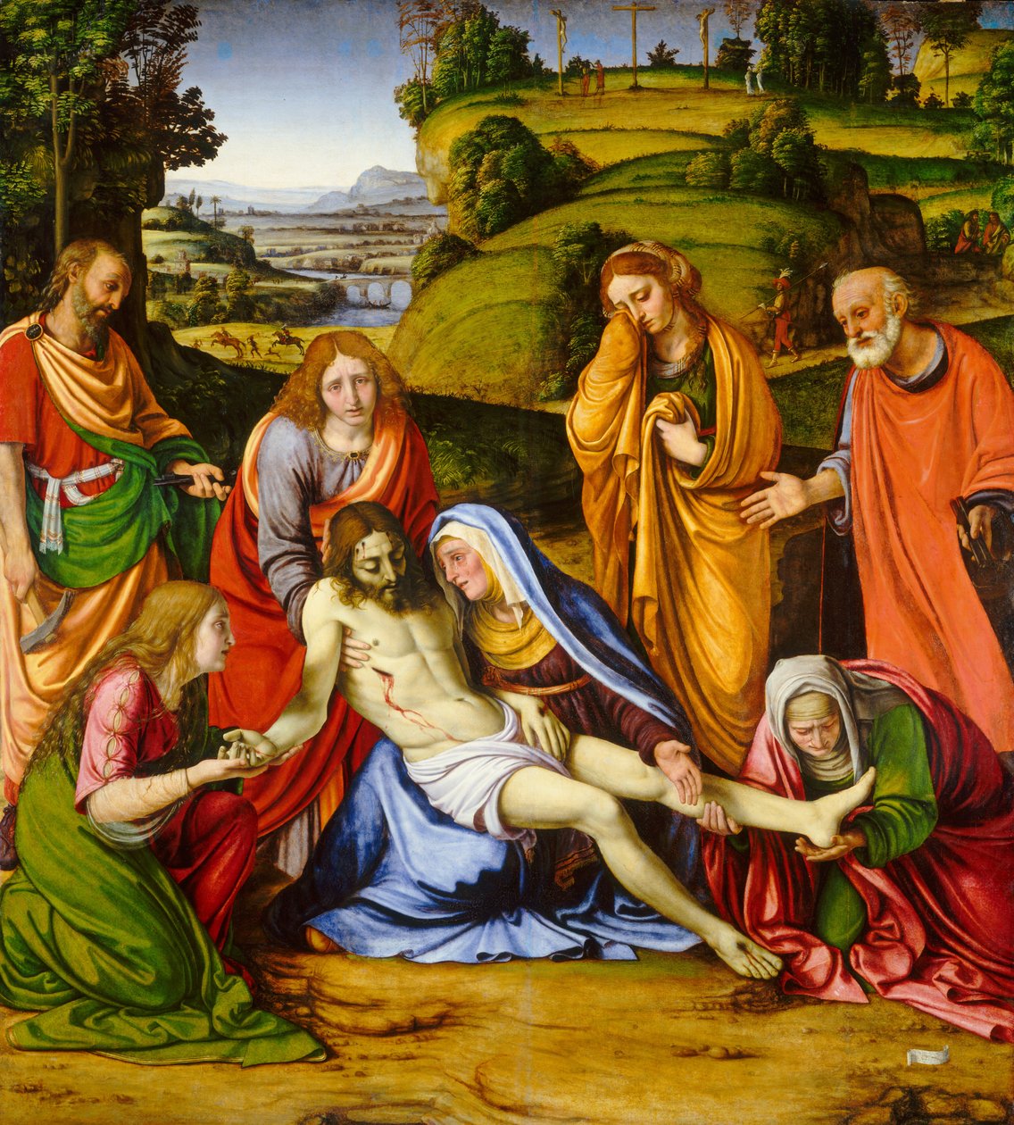 Klagesang av Andrea Solario