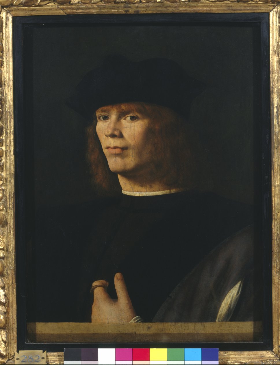 Portrett av en ung mann av Andrea Solario