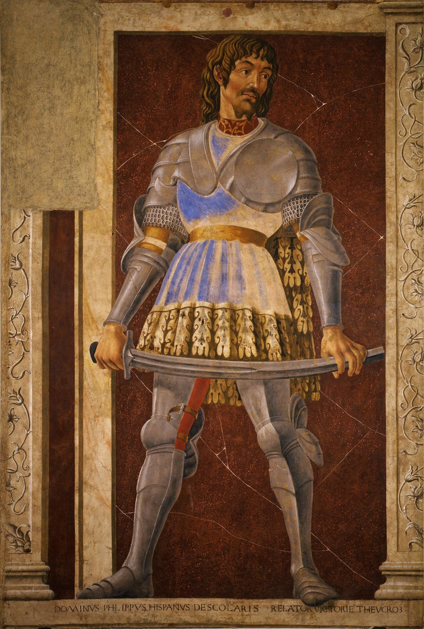 Pippo Spano, ca. 1448 av Andrea del Castagno