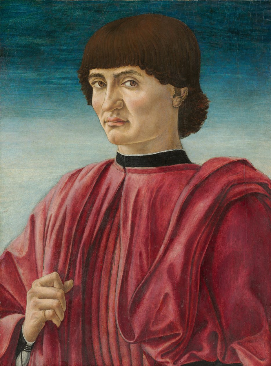 Portrett av en mann av Andrea del Castagno
