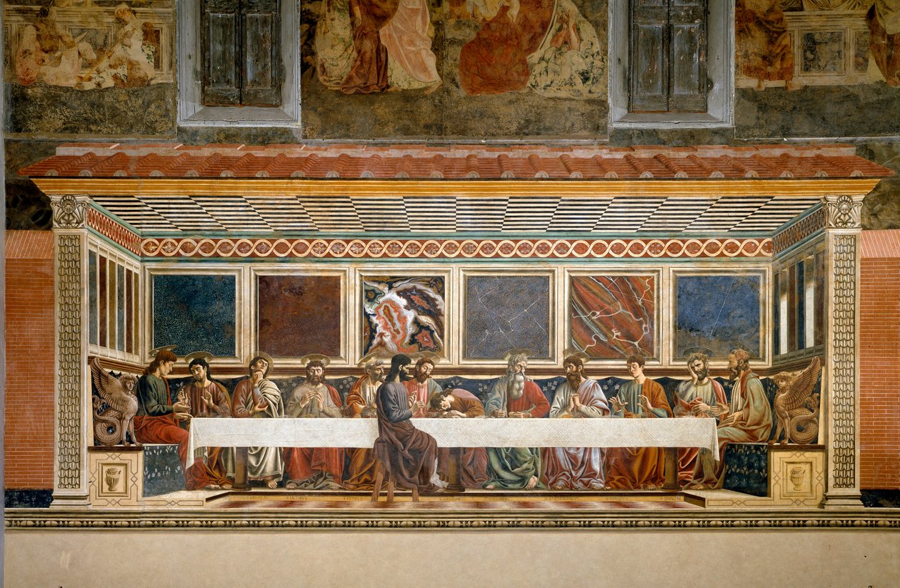 Senaklet til Sant'Apollonia. (Kul av Andrea del Castagno