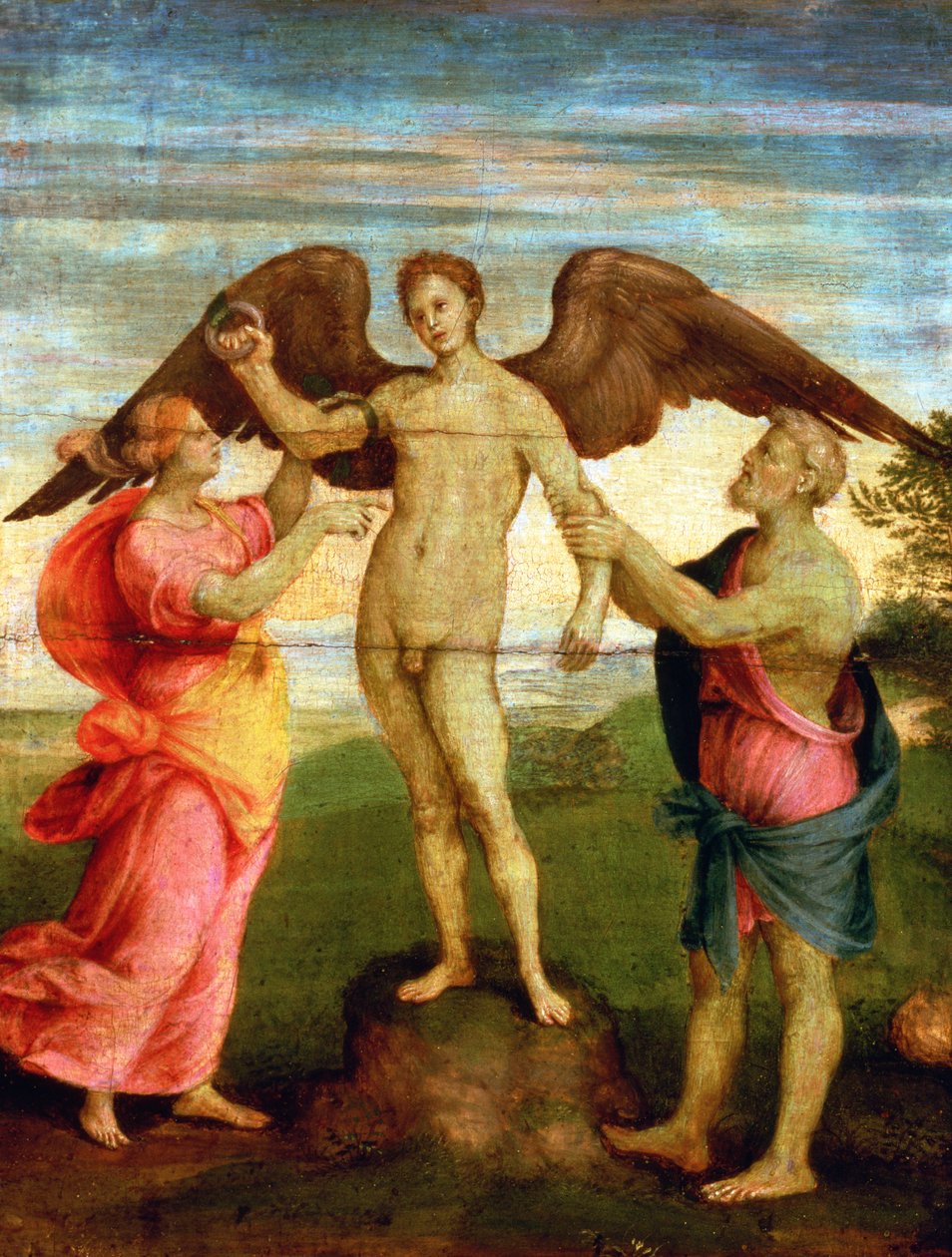 Ikaros av Andrea del Sarto