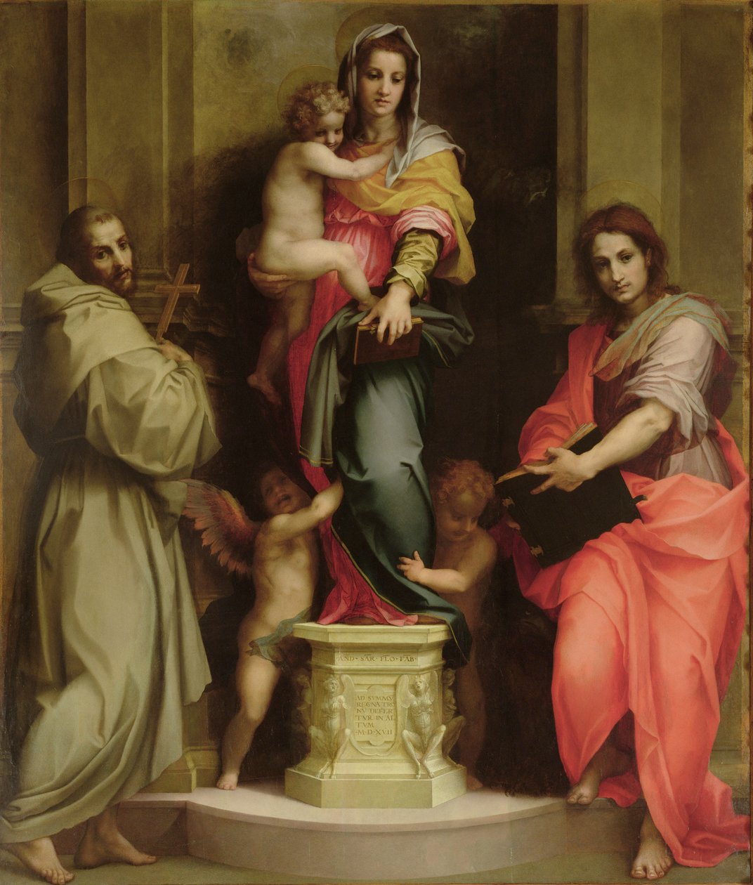 Madonna of the Harpies av Andrea del Sarto