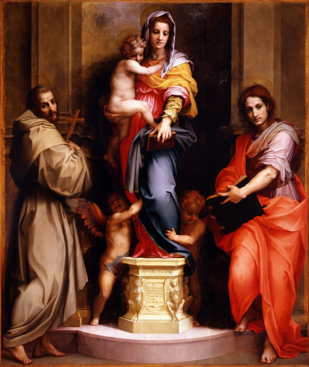 Madonna of the Harpies Madonna of the Harpies, 1517 av Andrea del Sarto