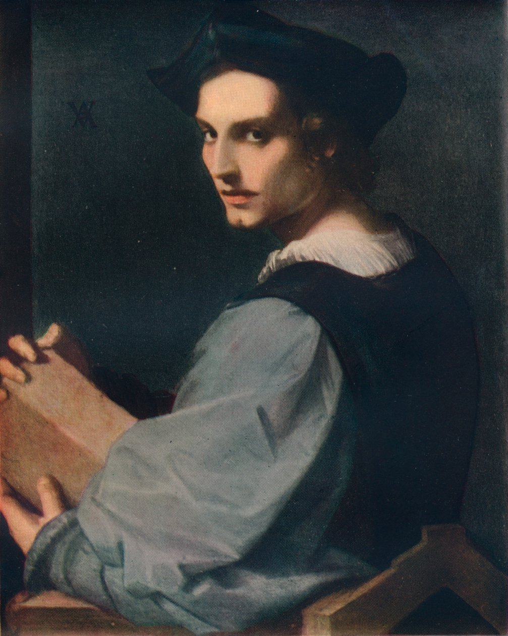 Portrett av en ung mann, c1517, 1911 av Andrea del Sarto