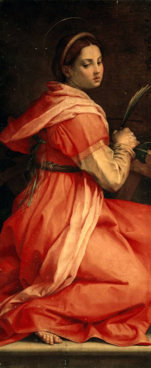 Den hellige Katarina av Alexandria, ca. 1530 av Andrea del Sarto