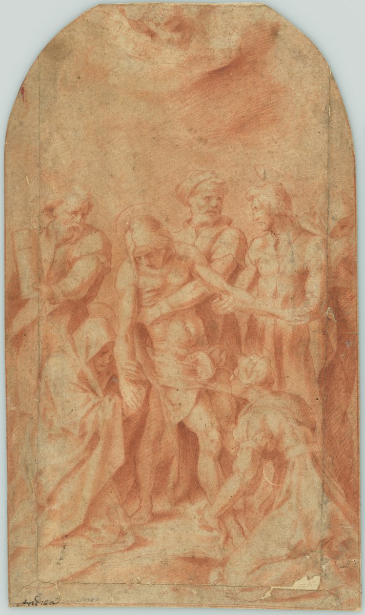 Die Kreuzabnahme av Andrea del Sarto