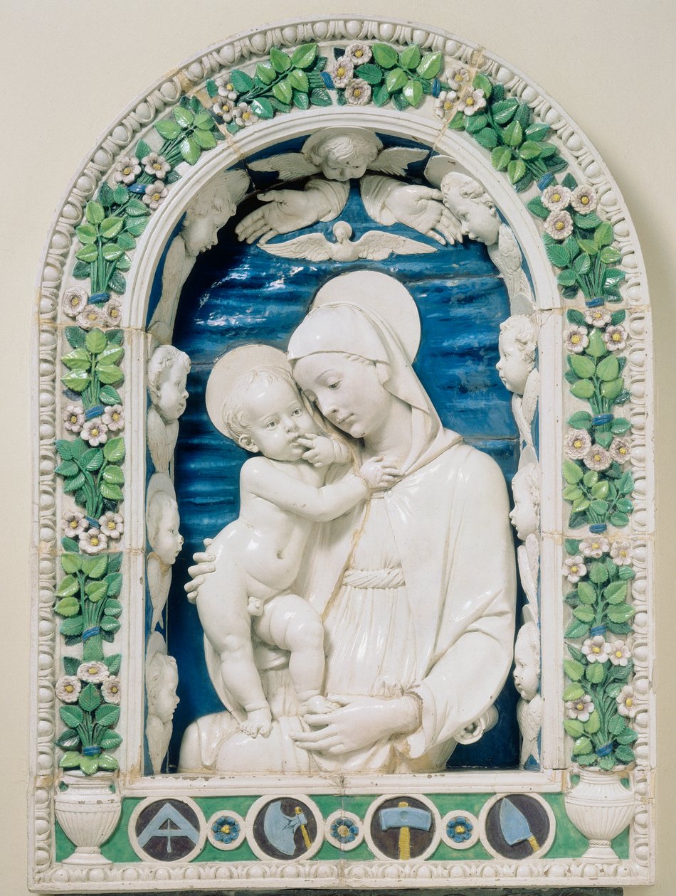 Madonna of the Architects: verk av Andrea della Robbia av Andrea Della Robbia