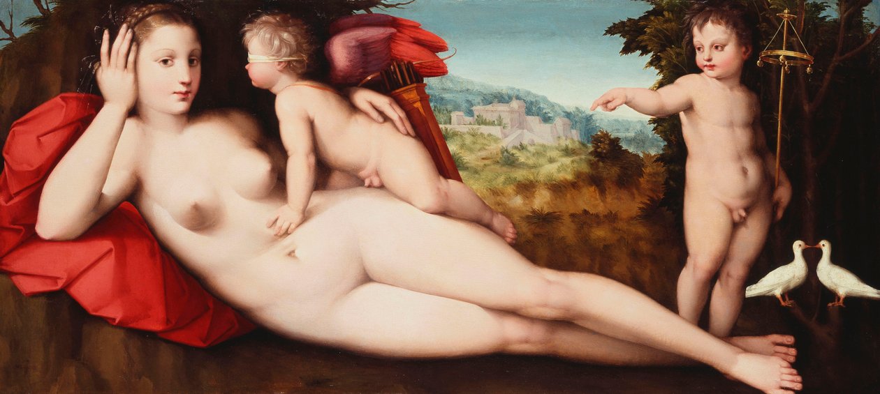 Venus med hellig og profan kjærlighet, av Andrea di Alessandro Bresciano
