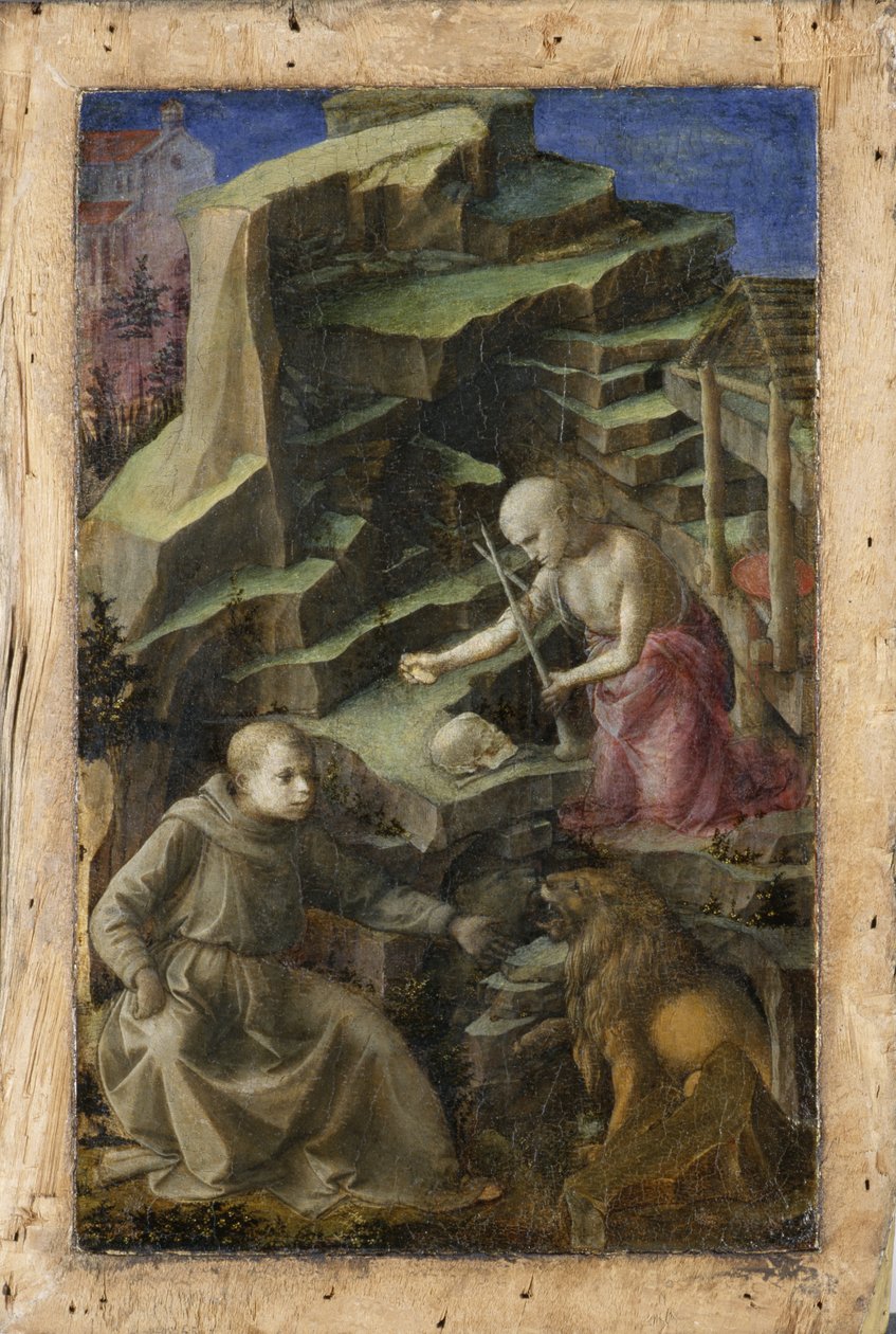 St. Francis, ca. 1375 (tempera på poppeltre) av Andrea di Vanni dAndrea Salvani Andrea di Vanni dAndrea Salvani