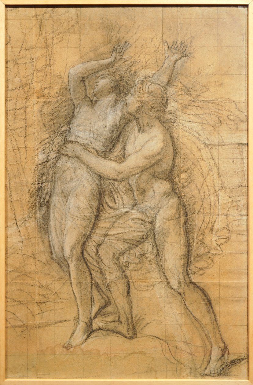 Apollo og Daphne av Andrea Appiani (1754-1817), tegning av Andrea the Elder Appiani