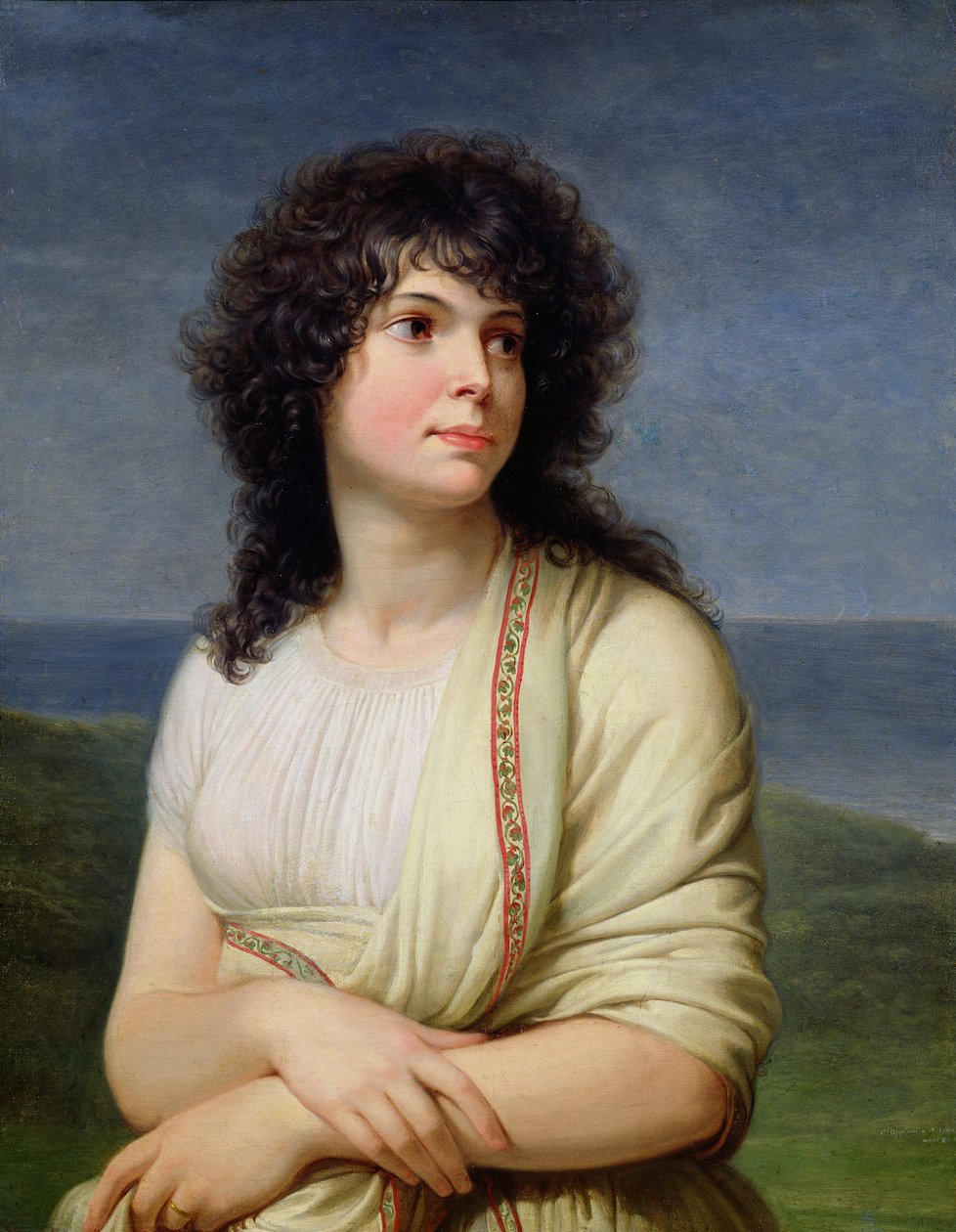 Madame Hamelin (1776-1851) av Andrea the Elder Appiani