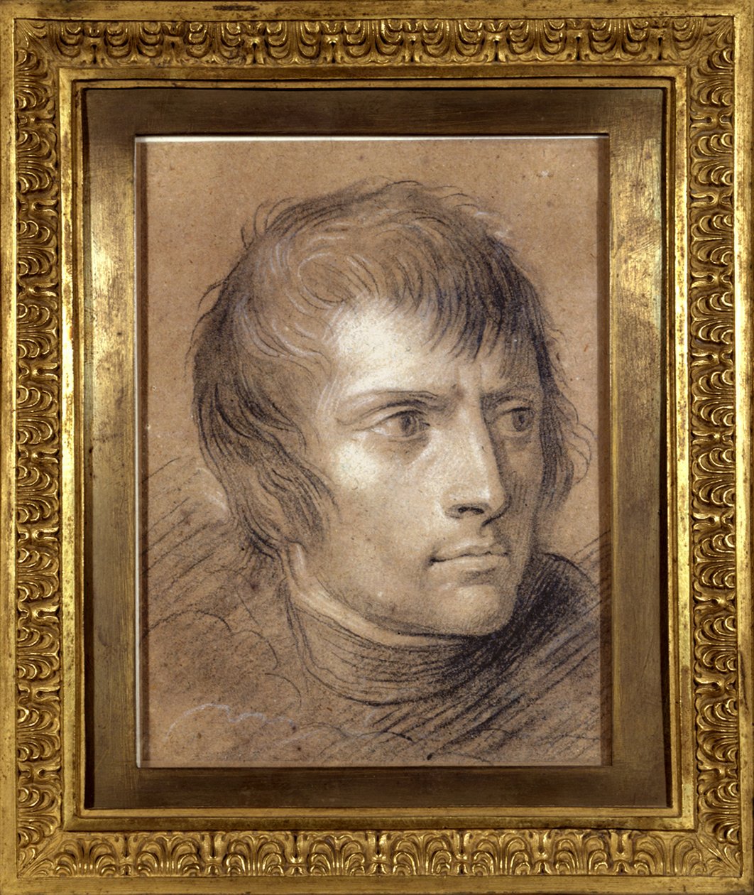 Napoleon Bonaparte (1769-1821), First Consul, in 1803 (drawing) av Andrea the Elder Appiani